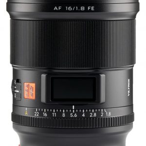 VILTROX AF 0.630 in f/1.8 FE lente de marco completo para Sony E, lente de enfoque automático con pantalla LCD incorporada, gran apertura para Sony E-Mount a7