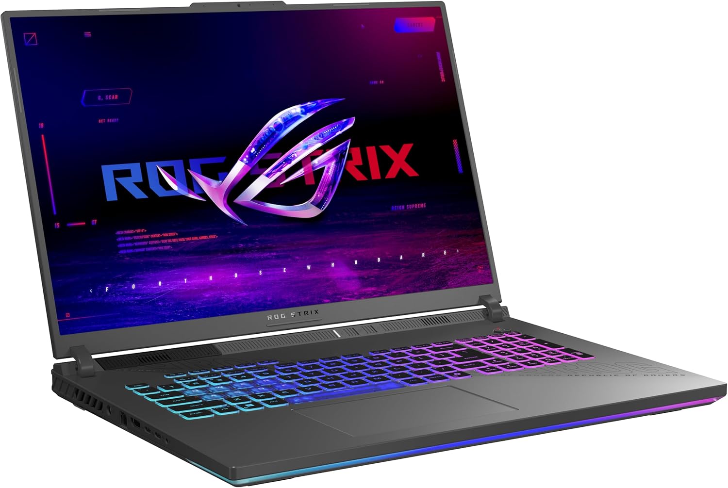 ASUS ROG Strix G18 (2025) Gaming Laptop, 18” ROG FHD+ 16:10 144Hz, NVIDIA® GeForce RTX™ 5050, AMD Ryzen™ 9 8940HX Mobile Processor, 16GB DDR5-5200Mhz, 1TB SSD, Wi-Fi 6E, Wind 11 Home