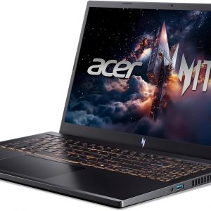 acer Nitro V Gaming Laptop | Intel Core i9-13900H Processor | NVIDIA GeForce RTX 5060 Laptop GPU | 15.6" FHD IPS 165Hz Display | 16GB DDR4 | 1TB Gen 4 SSD | Wi-Fi 6 | Backlit KB | ANV15-52-98KV