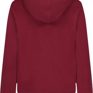 Tommy Hilfiger Sudadera de forro polar para niños de manga larga con cierre frontal completo y bolsillos