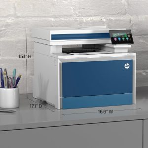 HP Color LaserJet Pro MFP 4301fdw Impresora inalámbrica todo en uno a color, láser, con escáner, fotocopiadora, fax, ideal para oficina