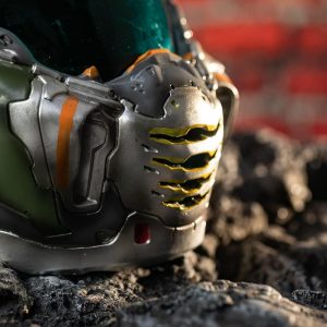 Green Helmet Cosplay Props for Men Boys Halloween