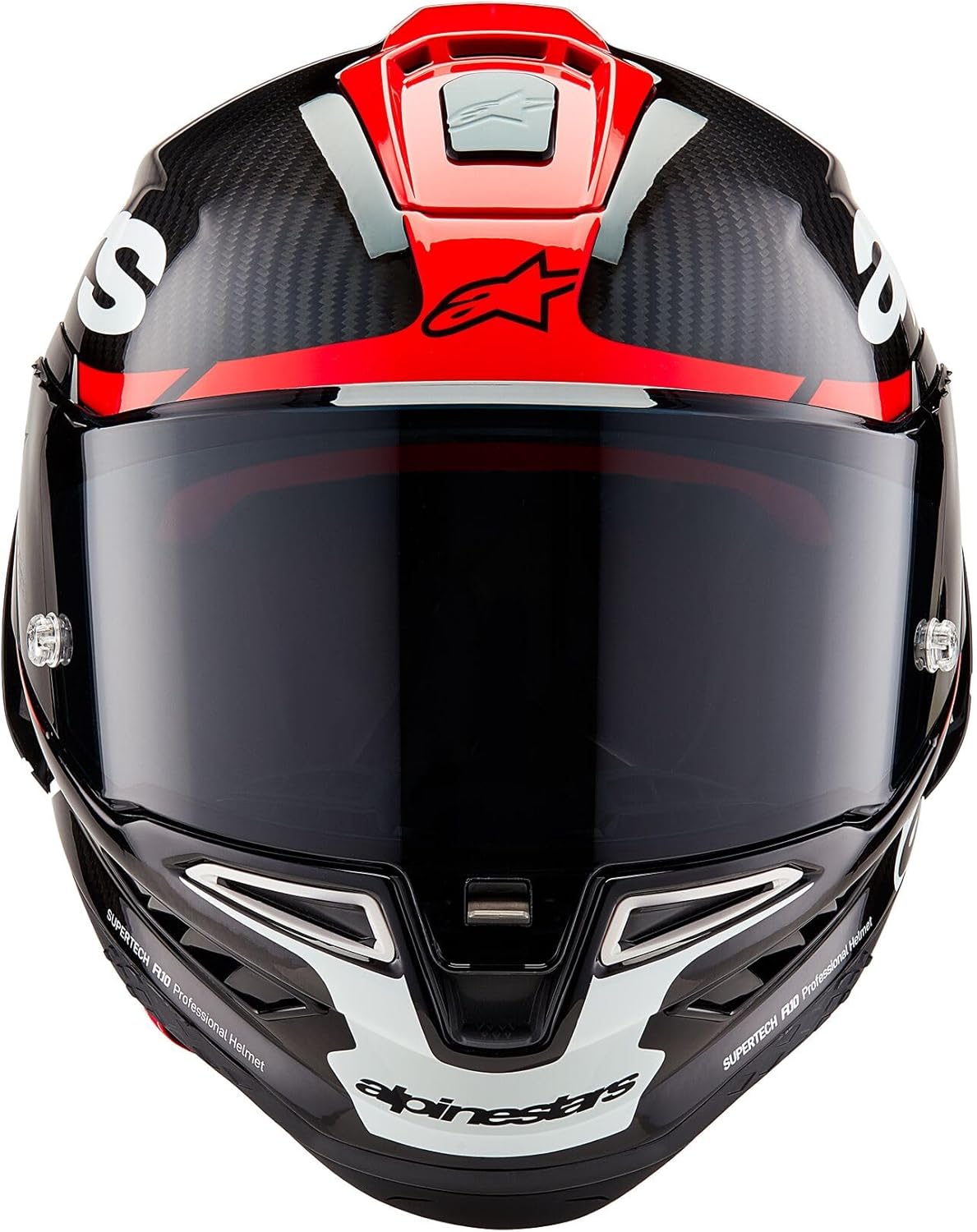 Alpinestars Supertech R10 Element Helmet, Carbon Fiber, Aerodynamic Full-Face Design, Ventilation & Safety, DOT & ECE Certified for Street & Track Riders