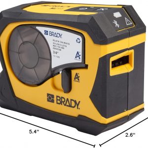 Brady M211 Portable Bluetooth Monochrome Label Printer, Yellow/Black