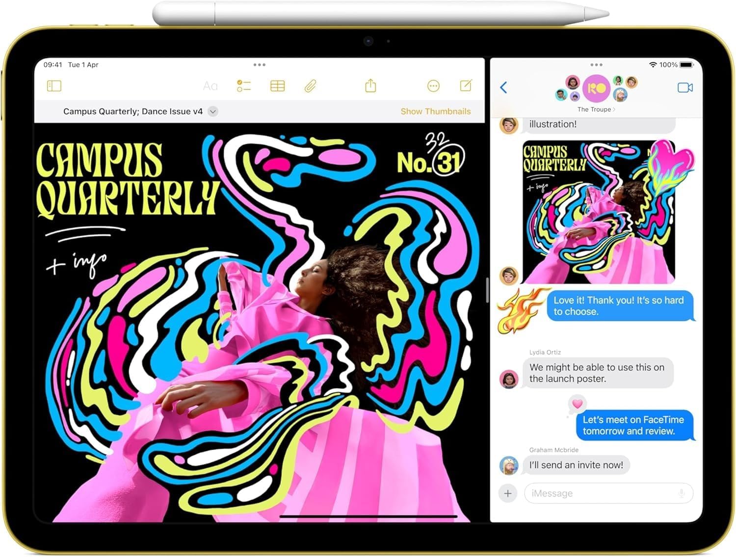iPad de Apple, 2025 con chip A16 (11 pulgadas, Wi-Fi, 512 GB), color plateado (renovado)