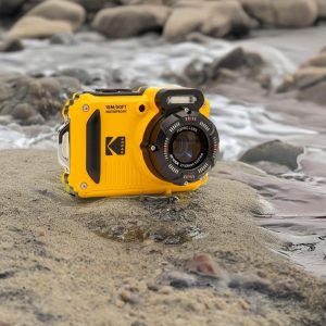 KODAK PIXPRO WPZ2 Rugged Waterproof Shockproof Dustproof WiFi Digital Camera 16MP 4X Optical Zoom 1080P Full HD Video Vlogging Camera 2.7" LCD (Yellow)