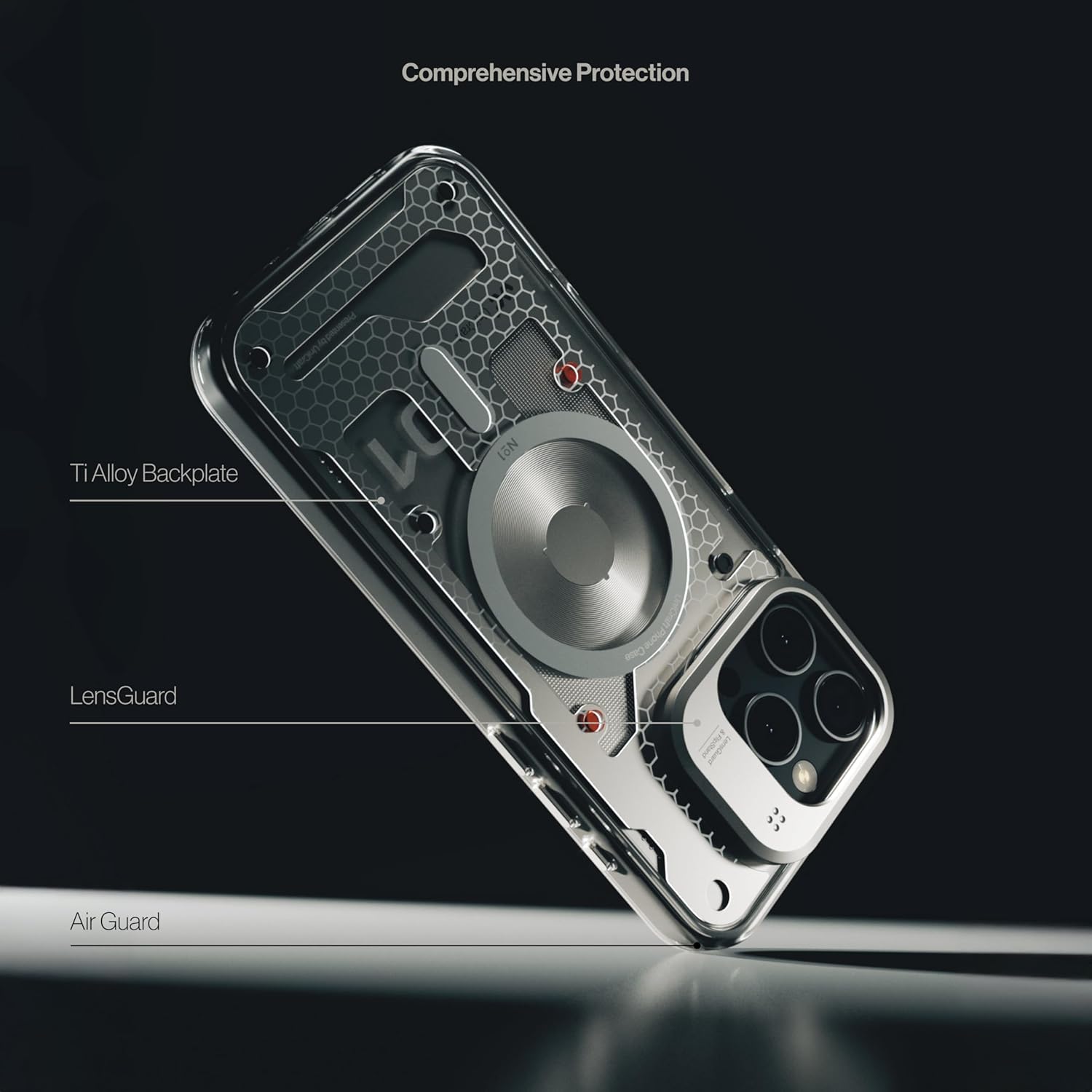 UniCraft No.01 for iPhone 16 Pro Max Case | Ti Alloy | LensGurad | Compatible with MagSafe