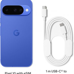 Google Pixel 10 - Unlocked Android Smartphone - Gemini AI Assistant - Advanced Triple Rear Camera, Fast-Charging 24+ Hour Battery, and 6.3" Actua Display - Frost - 128 GB (2025 Model)