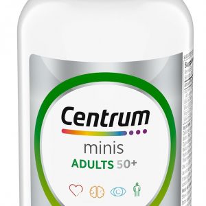 Centrum Minis Silver Multivitamin for Adults 50 Plus, Multimineral Supplement, Vitamin D3, B-Vitamins, Gluten Free, Non-GMO Ingredients, Supports Memory and Cognition in Older Adults - 320 Ct