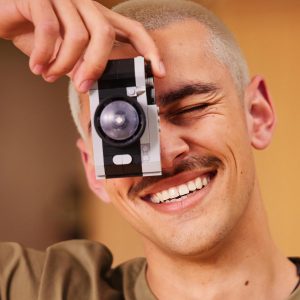 MAX Build More Premium Retro Series 2 2 Pack (Camera & Handheld Game Console) by ZURU – Novelty Unboxing Toy & Building Brick Collectible Minis with up to 188 Pieces