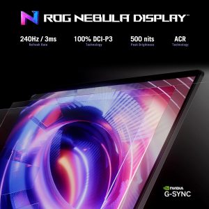 ASUS Portátil para juegos ROG Strix G16 (2025), pantalla ROG Nebula de 16 pulgadas 16:10 2.5K 240Hz/3ms, NVIDIA® GeForce RTX™ 5070 Ti GPU, procesador Intel® Core™ Ultra 9 275HX, memoria DDR5 de 32 GB
