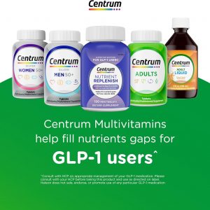 Centrum Minis Silver Multivitamin for Adults 50 Plus, Multimineral Supplement, Vitamin D3, B-Vitamins, Gluten Free, Non-GMO Ingredients, Supports Memory and Cognition in Older Adults - 320 Ct