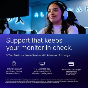 Alienware 34 Curved Gaming Monitor – AW3425DWM - 34-inch WQHD 180Hz 1ms Display, 1500R, AMD FreeSync Premium, VESA AdaptiveSync.