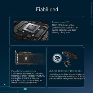 ASUS La tarjeta gráfica Prime GeForce RTX™ 5070 de 12 GB GDDR7 lista para SFF (PCIe® 5.0, 12 GB GDDR7, HDMI®/DP 2.1, 2.5 ranuras, ventiladores de tecnología axial, BIOS dual)