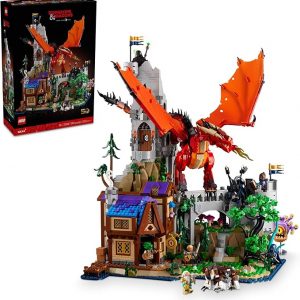 LEGO Ideas Dungeons & Dragons: Red Dragon’s Tale Building Set for Adults, Dungeons and Dragons Gift Idea, Fantasy Model for Build and Display, Created in Collaboration with Wizards of the Coast, 21348
