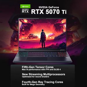 acer Predator Helios Neo 16 AI Gaming Laptop 16" 2560x1600 IPS 240Hz (100% DCI-P3 500nits) Intel 24-core Ultra 9 275HX 64GB RAM 2TB SSD GeForce RTX 5070 Ti (Up to 992 AI Tops) Win11 ICP Hub w/Copilot