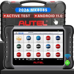 Autel MaxiCOM MK808 OBD2 herramienta de diagnóstico con todas las funciones de servicio y sistema incluso reajuste de aceite, EPB, BMS, SAS, DPF, TPMS y IMMO (MD802+MaxiCheck Pro)