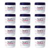 Aquaphor Healing Ointment, Advanced Therapy Skin Protectant, Dry Skin Body Moisturizer, Multi-Purpose Healing Ointment, For Dry, Cracked Skin & Minor Cuts & Burns, 14 Oz Jar (Pack of 12)