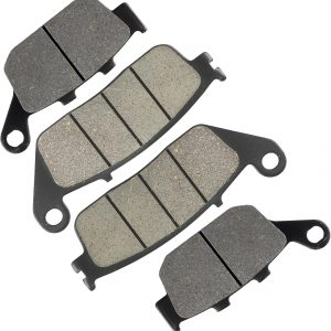 Caltric Front Rear Brake Pads Compatible with Honda Cbr500R Cbr 500R Cbr500Ra Abs 2013-2016