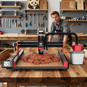 Twotrees TTC450 Pro CNC Router Machine with NEMA 23 Closed-Loop Stepper Motor 3.5" Touch Screen ,Upgraded 3 Axis Engraver Machine, Engraving Milling Machine for Wood Acrylic Aluminum Carving Cutting