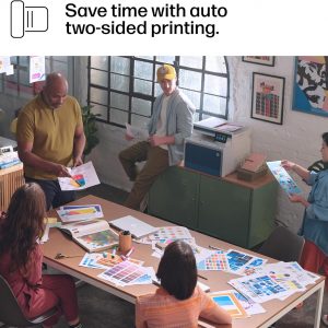 HP Color LaserJet Pro MFP 4301fdw Impresora inalámbrica todo en uno a color, láser, con escáner, fotocopiadora, fax, ideal para oficina