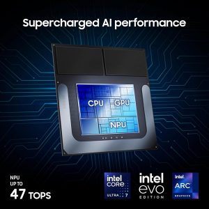 Samsung 16” Galaxy Book5 Pro 360 Copilot+ PC, AI Business Laptop, Windows 11 Pro, Intel Core Ultra 7 Processor 258V, 3K AMOLED Touchscreen, 32GB / 1TB, 120HZ, 2025 Model NP964QHA-KG2US, Gray