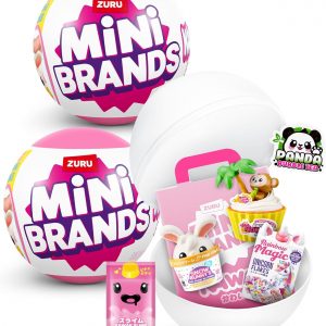 Mini Brands Kawaii Capsule by ZURU, Surprise Kawaii collectable minis, Blind Packaging, Japanese Themed collectables (2 Pack)