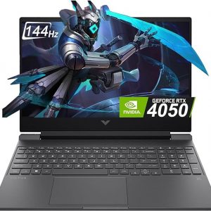 HP Victus 15.6 pulgadas FHD 144Hz Laptop para juegos Intel Core i5-13420H NVIDIA GeForce RTX 4050 6GB - 16GB DDR4 512GB SSD Mica Silver (2024)