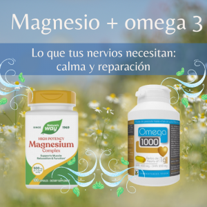 🧴 Omega 3 + Magnesio – Fórmula integral de apoyo cardiovascular y neuromuscular