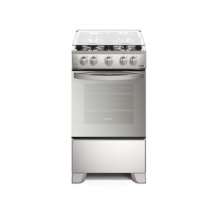 ESTUFA A GAS 24" GRIS, ACERO, ENCENDIDO ELECTRICO