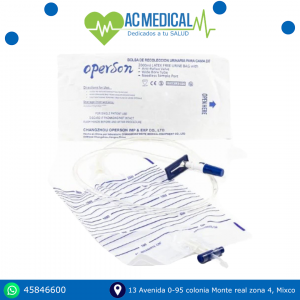 Bolsa de orina p/cama 2000ml Operson