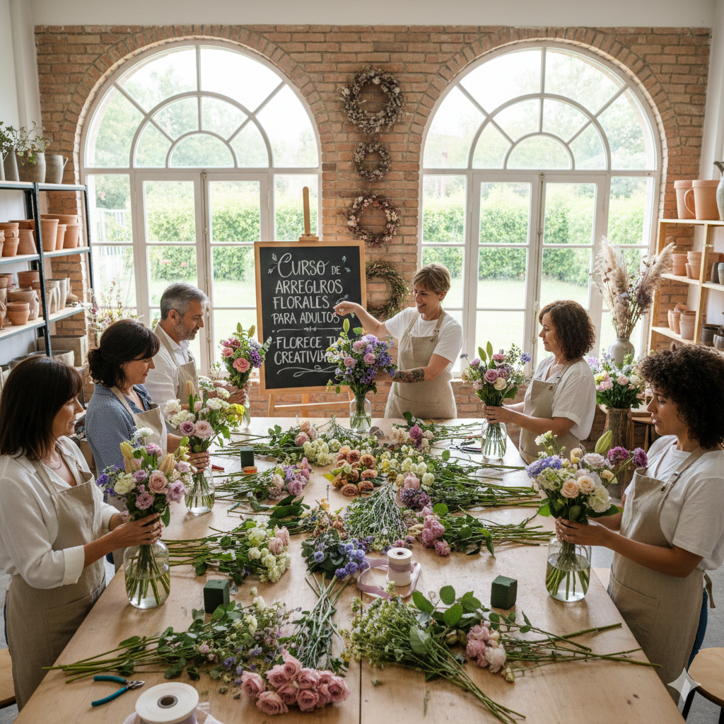 Taller de Floristería (adultos) + inscripción