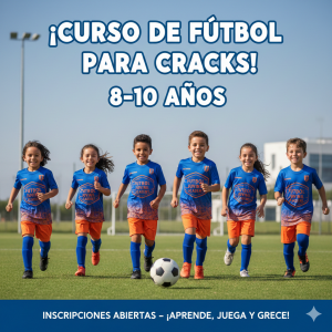 Futbol (8 a 10 años) + inscripción