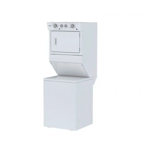 Torre de lavado a gas Whirlpool de 44 libras color blanco