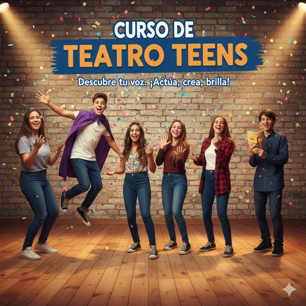 Teatro Teens - (13 a 17 años) + inscripción