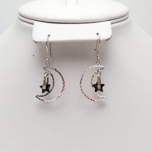 Aretes Largos Plata 925