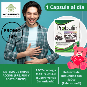 🌿 Probulin Immune Support ✨ La sinergia perfecta entre el equilibrio intestinal y el poder antioxidante.