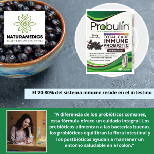 🌿 Probulin Immune Support ✨ La sinergia perfecta entre el equilibrio intestinal y el poder antioxidante.