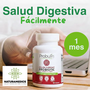 🌸 ProBullin Colon (30 cápsulas veganas · 20 mil millones UFC) ✨ Probiótico y prebiótico avanzado para apoyar la salud digestiva, intestinal y el bienestar general.
