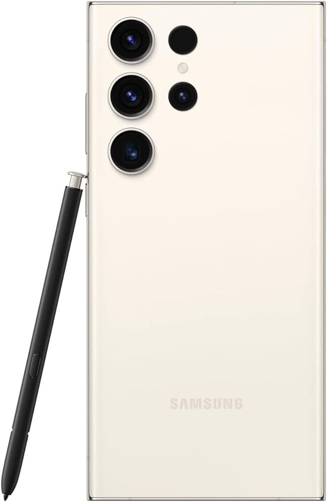 SAMSUNG Galaxy S23 Ultra 5G desbloqueado de fábrica 256 GB - Crema (renovado)