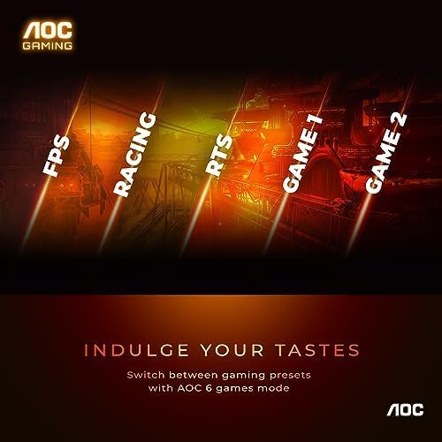 AOC Q27G3XMN 27" QHD Gaming Monitor, 2560x1440, Mini LED, 180Hz 1ms GtG, HDR 1000, sRGB137.5%, HDMI 2.0 x 1, DisplayPort 1.4 x1, Adaptive Sync, 3-Year Zero-Bright-dot