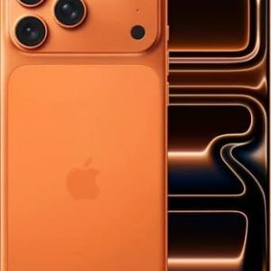 Apple iPhone 17 Pro Max, versión estadounidense, 256GB, eSIM, naranja cósmico, desbloqueado (renovado)
