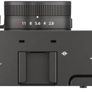 FUJIFILM X Half Premium Compact Camera | Charcoal Silver Bundled with 64GB Memory Card + Extra Battery + Charger + Cleaning Kit + Microfiber Cloth (7 Items)