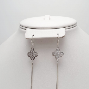 Aretes Largos Plata 925