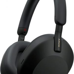 Sony WH-1000XM5 - Auriculares inalámbricos con cancelación de ruido, duración de la batería de 30 horas, estilo sobre la oreja, optimizados para Alexa y Google Assistant, micrófono integrado para