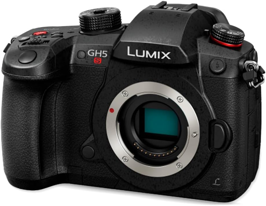 PANASONIC LUMIX GH5s Cuerpo C4K Cámara sin espejo, alta sensibilidad MOS Multi-Aspect 10.2 megapíxeles, C4K / 4K UHD 422 10-bit, DC-GH5S (certificado reacondicionado)