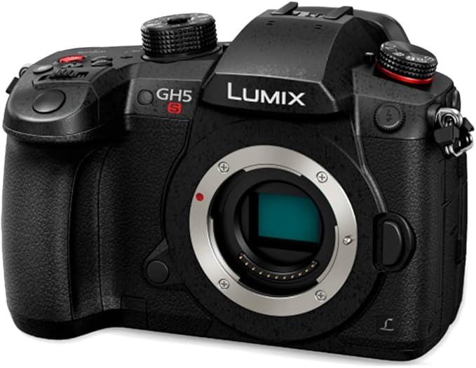 PANASONIC LUMIX GH5s Cuerpo C4K Cámara sin espejo, alta sensibilidad MOS Multi-Aspect 10.2 megapíxeles, C4K / 4K UHD 422 10-bit, DC-GH5S (certificado reacondicionado)