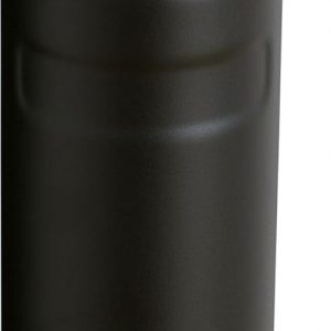 STANLEY - Botella de agua IceFlow Flip Straw 2.0 con pajilla abatible, abertura más grande, acero inoxidable aislado, sin bisfenol A, 36 onzas, liviana y antiderrames, color negro 2.0