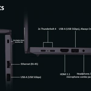 Lenovo ThinkPad T14 Gen 6 Business Laptop (14" FHD+, Intel 12-Core Ultra 5 225U (> Ultra 7 155U), 32 GB DDR5 RAM, 1TB SSD), retroiluminación, lector de huellas dactilares, cámara web de 5 MP