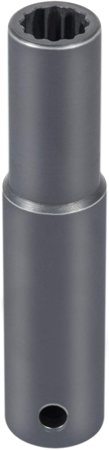 Yoursme para Detroit Diesel 60 Series Motor Rocker eje eje zócalo Alternativo a J-44706 12MM 12PT 1/2 pulgada Drive Extra Deep Socket Heavy Duty Sustituido de J-36003-A